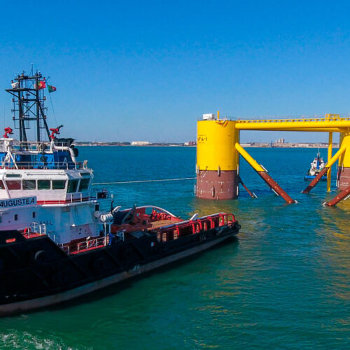 windfloat asm industries project transport of offshore wind structures