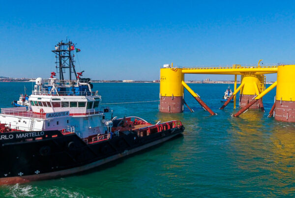 windfloat asm industries project transport of offshore wind structures